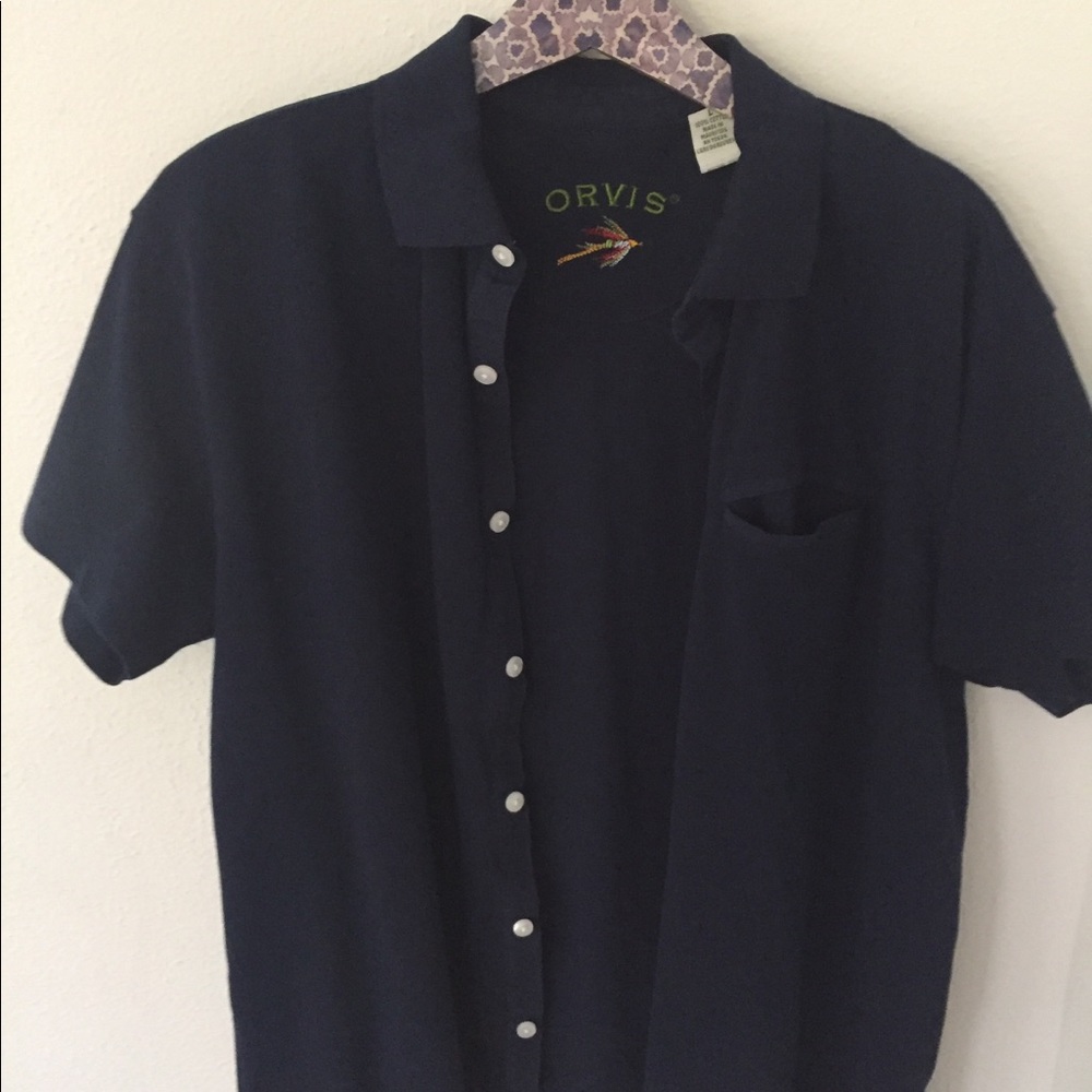 Orvis Button Down Polo Shirt